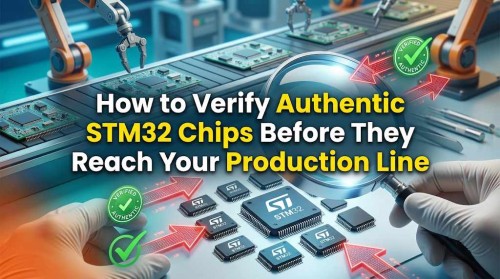 How to Verify Authentic STM32 Chips Before They Reach Your Production Line