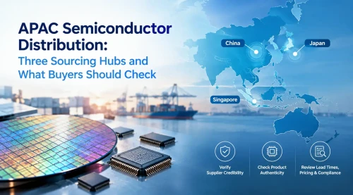 APAC semiconductor distribution: three sourcing hubs and what buyers should check