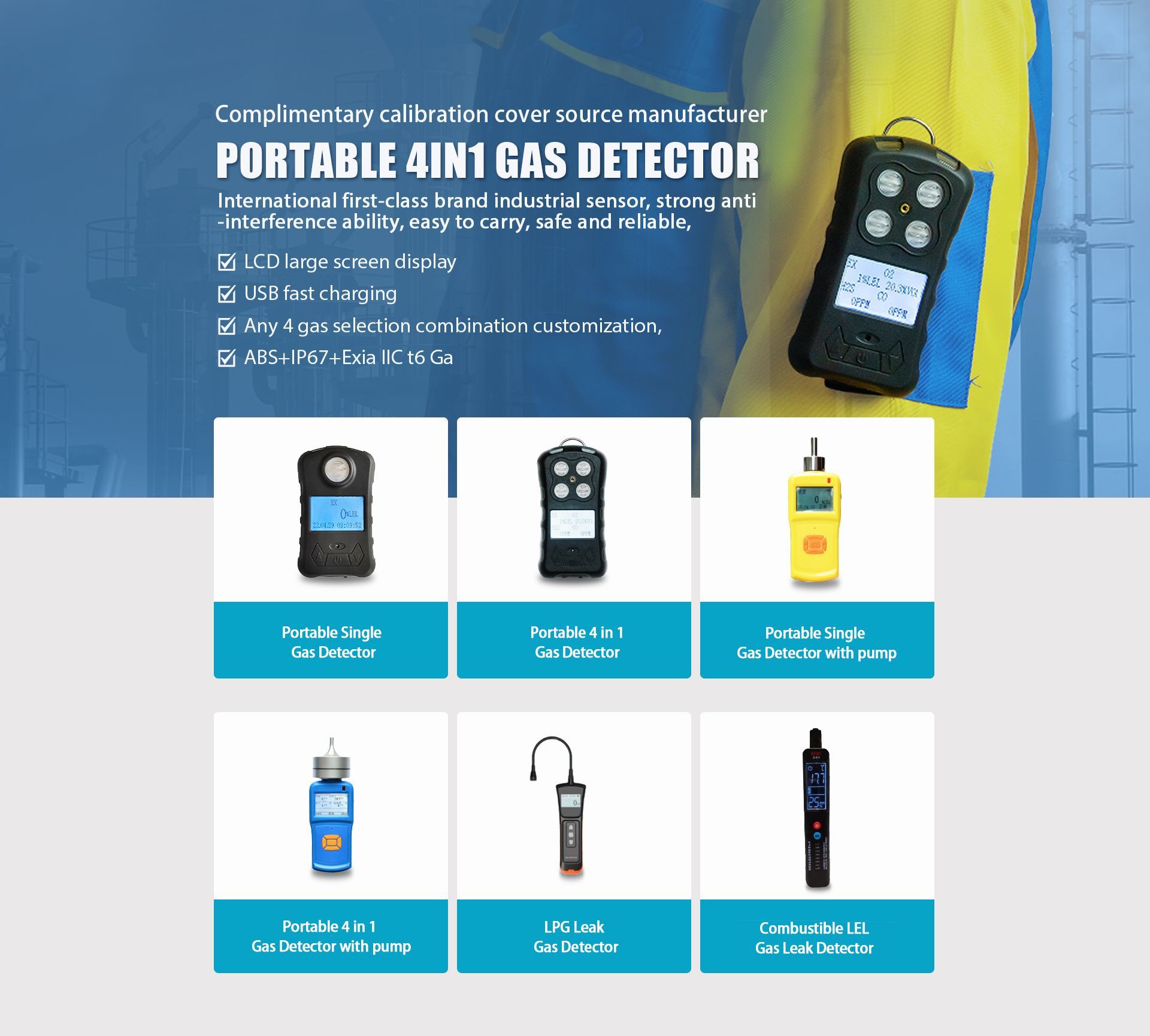 Portable Gas Detector